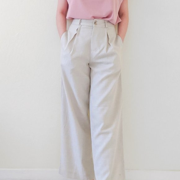high waisted retro pants